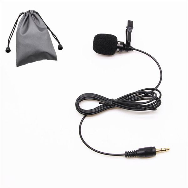 

mini portable microphone condenser clip-on lapel lavalier computer microphone gooseneck single wireless 3v