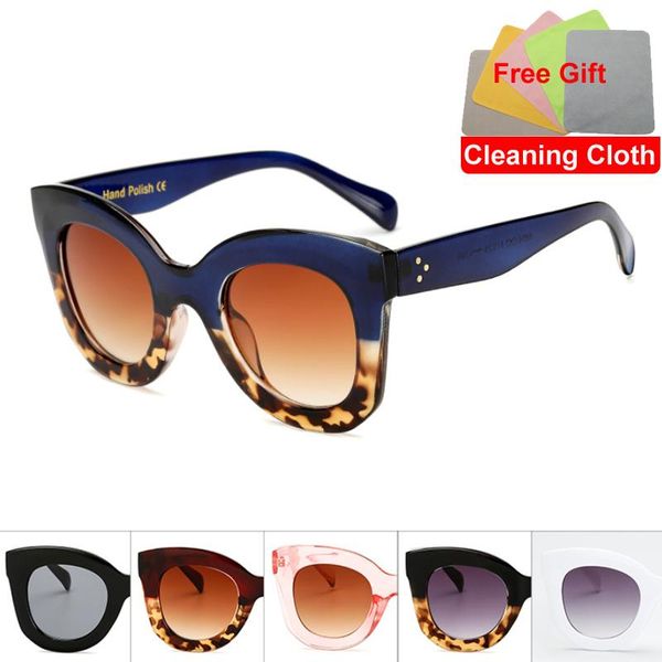 

outdoor eyewear 2022 cat eye sunglasses women designer luxury man/women leopard sun glasses classic vintage uv400