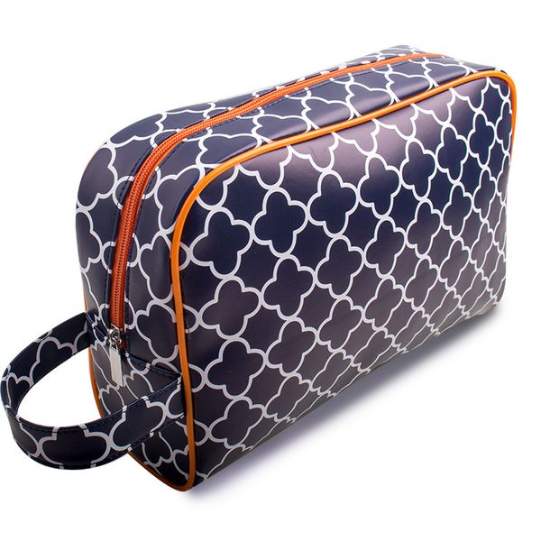 

factory wholesale large capacity make up travel hang lady pu leather wash baglxlq