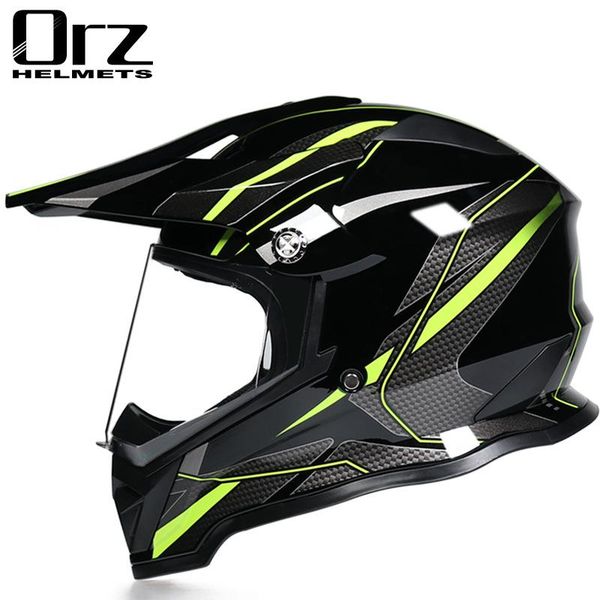 

off road atv dirt bike racing motorcyle helmet full face motocross cascos para moto sun visor enfant capacete for kids motorcycle helmets