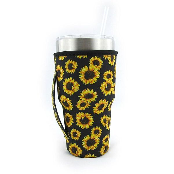 

drinkware handle baseball reusable cup sleeve cactus water bottle cover neoprene insulated sleeve cover case pouch for 30oz cups zc030