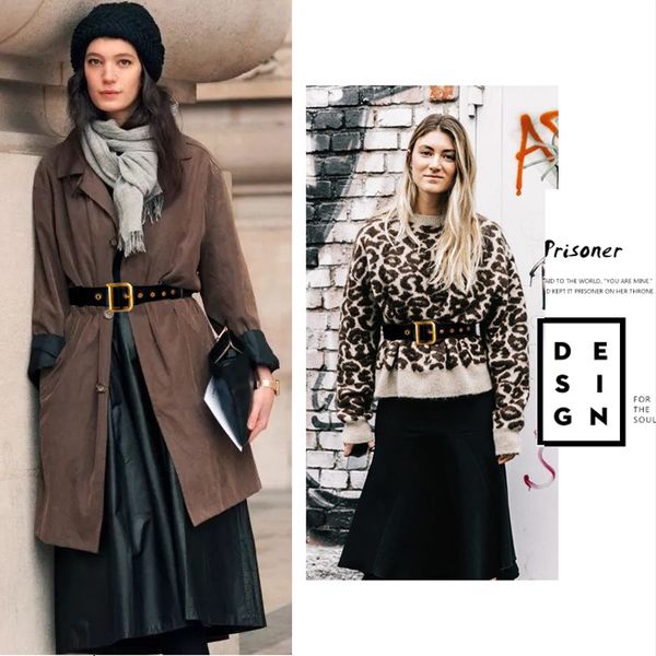 

2021 designer belt genuine leather belts for women fashion waist d buckle ceinture femme plus size, Black;brown