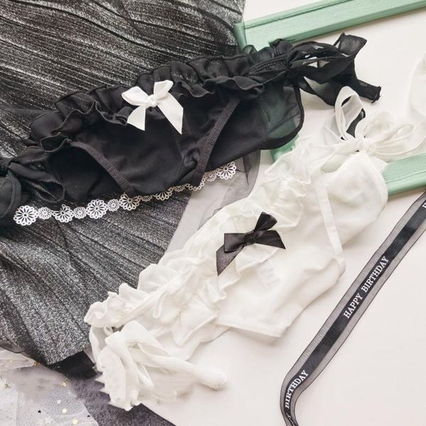 

women's panties black underwear for girl lovely mesh lace side bow low waist seamless transparent breathable hollow out bandage, Black;pink