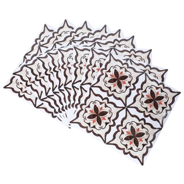 

wall stickers 72pcs removable tile decorative floor household