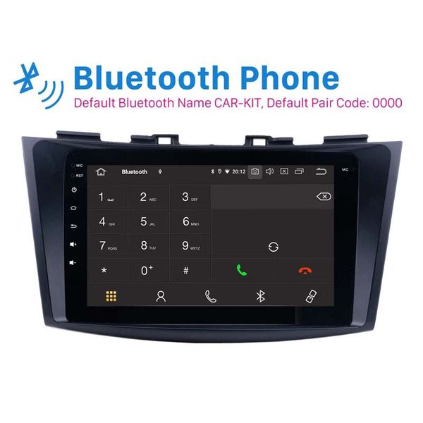Auto DVD Auto Stereo Android Player HD 1024*600 8-Core 9 