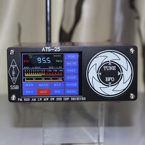 

radio fm am (mw sw) ssb 2.4 inch touching search band channel all receiver touch lcd with antenna