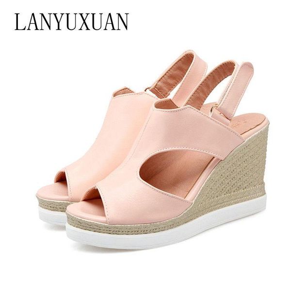 

summer style women shoes high heel casual platform flat with home beach flip flops platform sandals slippers shoes 530, Black