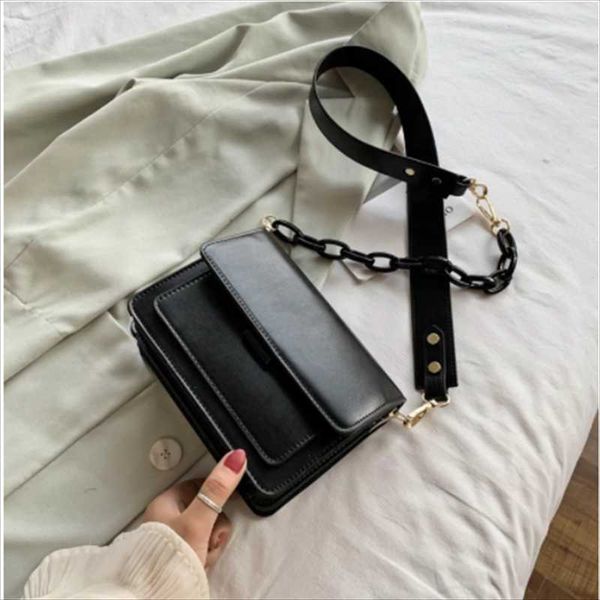 

evening bags 2021 chain design brand mini pu leather flap women's bag one shoulder handbag fashion cross body