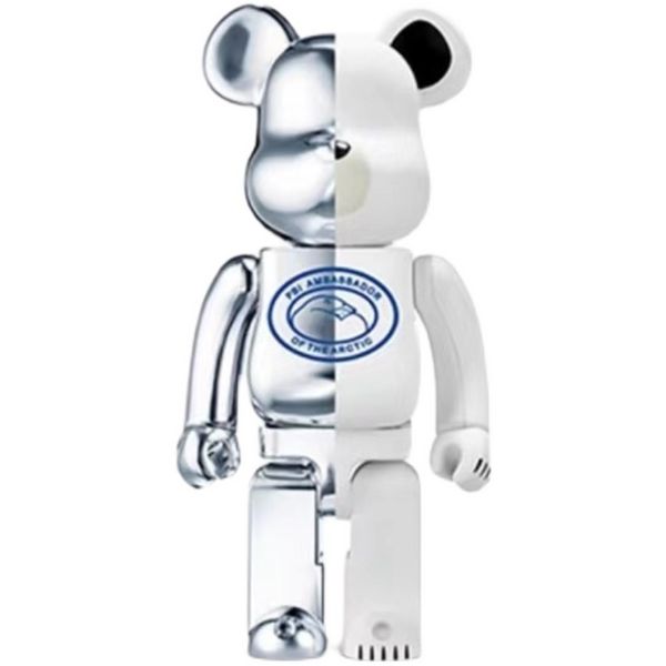 

new violent building block bear bearbrick kongshanji geese arctic international association corky trend ornament handmade children's gi