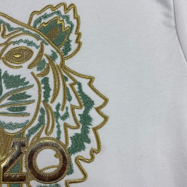 

white tide brand women's sweater gold embroidery pattern new quality embroidered pullover sweater in autumn of 20211, Black