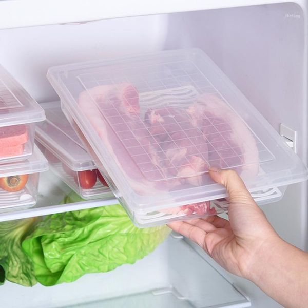 

fridge fruit storage box plastic transparent vegetable storing bin bottles & jars