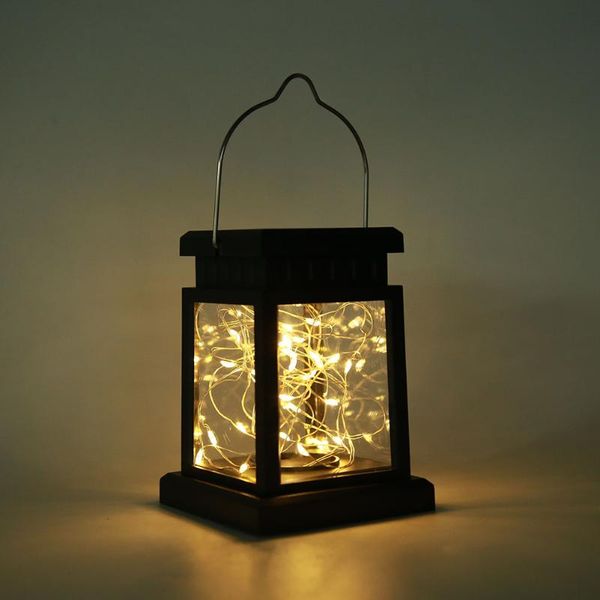

solar lamps 30 led light lantern yard decorations christmas decor waterproof garden outdoor hanging lamp