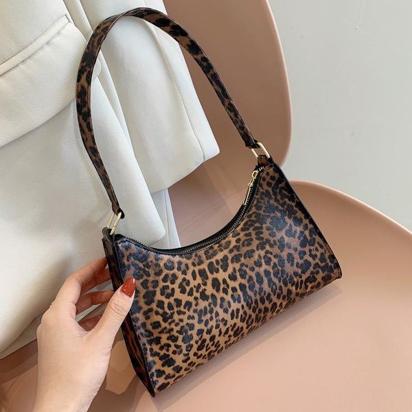 

evening bags lifeyes fashion animal pattern handbag totes women pu leather shoulder casual flap underarm purse portable travel clutches