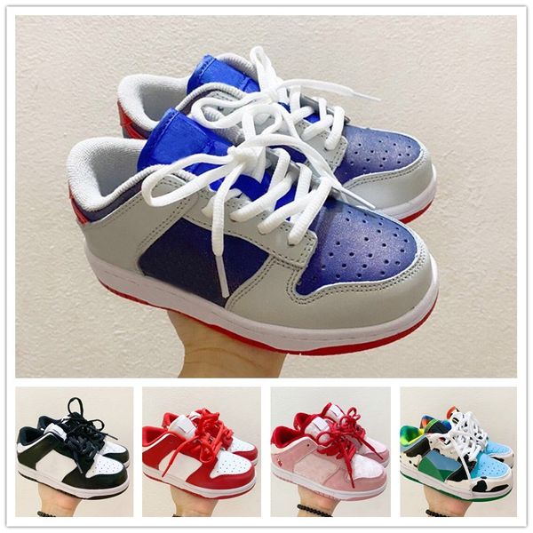 Hot Desinger Kinder Laufschuhe niedrige Kinder Outdoor-Turnschuhe Jungen Mädchen Trainer Babyschuhe Sport Kleinkind Calzado