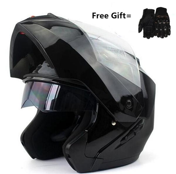 

motorcycle helmets matte black helmet full face touring motorbike modular flip up moto casco with inner smoked lens
