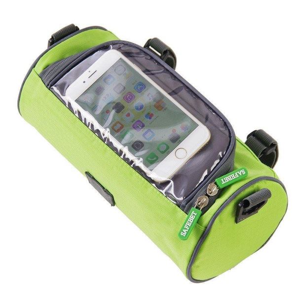 

duffel bags barrel package style oxford waterproof for bicycle frame bag front
