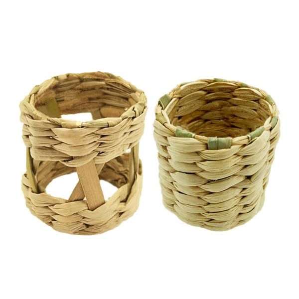 

napkin rings 2pcs natural dining table decorations (khaki)