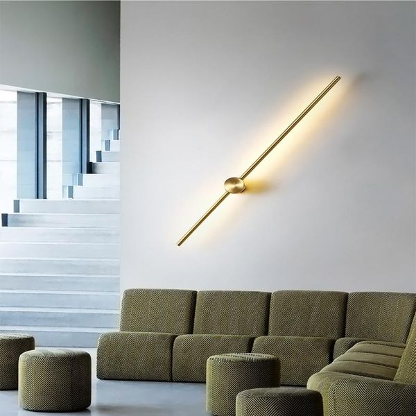 

wall lamp minimalist led bedside bedroom decor nordic indoor living room reading interior decoration lighting