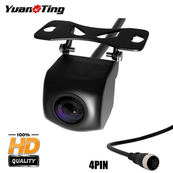 Telecamere per retromarcia per auto Sensori di parcheggio Telecamera di backup per camion RV Van 4 PIN Universal HD 720P IP69K Impermeabile Star Light Night Vision Rever