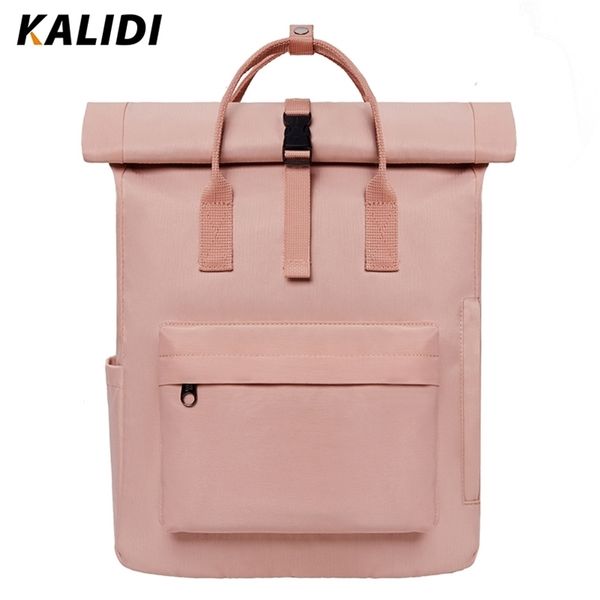 

kalidi women fashion backpack canvas male mochila escolar lapgirls school for teens 211211