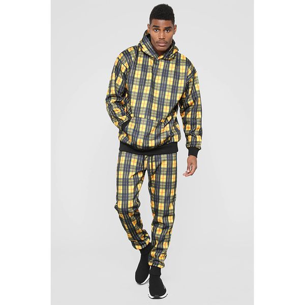 

display printed men's casual suit with short sleeves and trousers comfortable cool fashionable fit daily travel street style, Gray