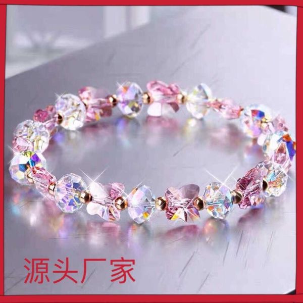 

bracelet women's sweet fashion jewelry crystal, Golden;silver
