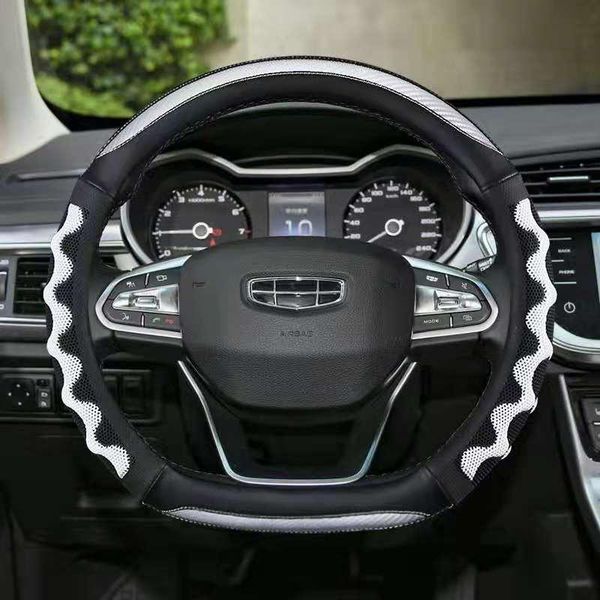 

steering wheel covers d shape car cover durable for geely bo rui yue atlas emgrand x7 di hao gs coolray auto accessories