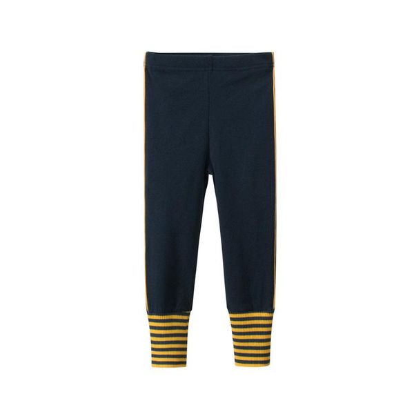 

trousers baby girls leggings spring autumn stripe kids girl pants fashion elastic waist cotton long children's pant drop, Blue