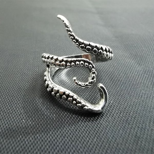 

punk ocs ring with dark night opening adjustable personalized, Slivery;golden