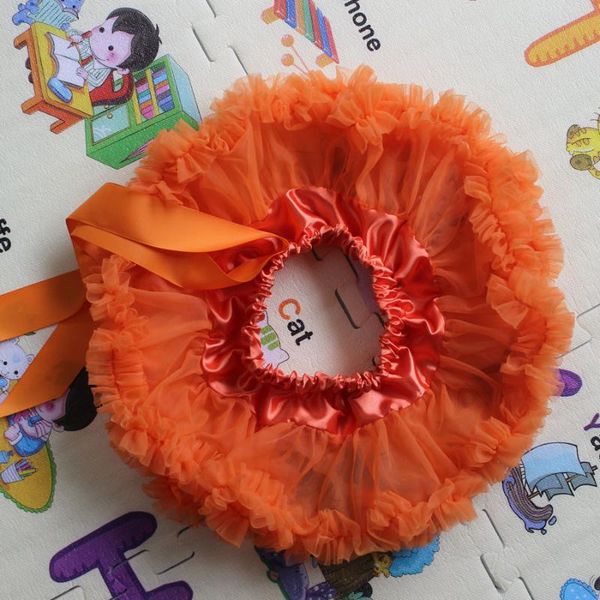 

baby girl clothing baby halloween clothing infant tutu skirt orange chiffon fluffy pettiskirt, Blue