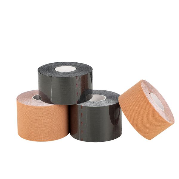 

diy self adhesive invisible bra breast nipple cover seamless lift up boob tape silicone strapless sticky underwear package box, Black;white