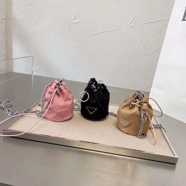 

high-quality new drawstring bucket bag, mini purse, girl lovely cross-body bag
