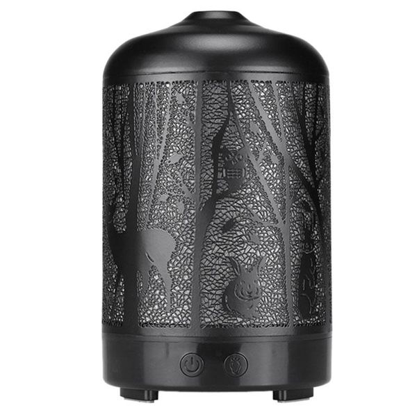 

essential oils diffusers iron art aroma diffuser fawn colorful night light home office convenient oil eu plug