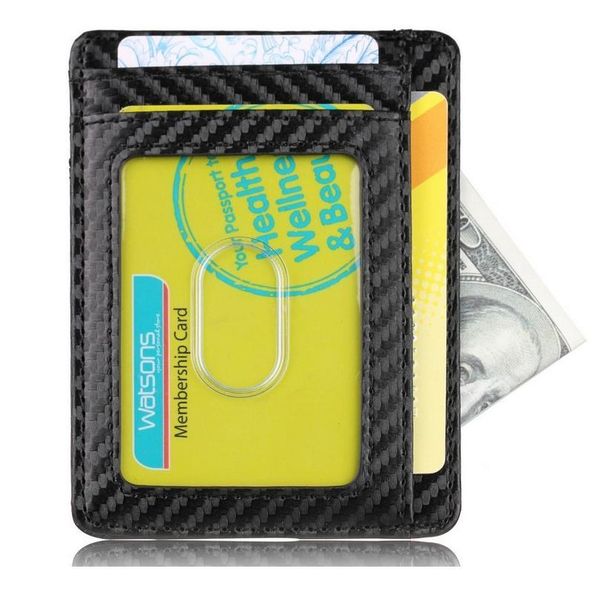 

trassory men women small bank travel leather business card case holder slim rfid lightweight front packe jllitz