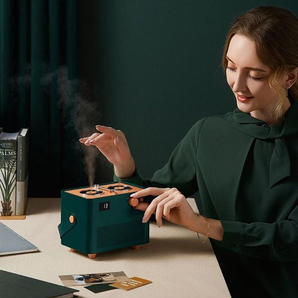 

humidifiers 1300ml quiet air humidifier with night light 4 spray modes record player