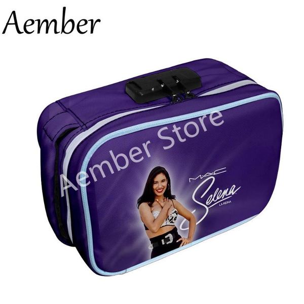 

cosmetic bags & cases selena quintanilla bag storage oxford cloth portable cosmetic bag combination lock package for women's a
