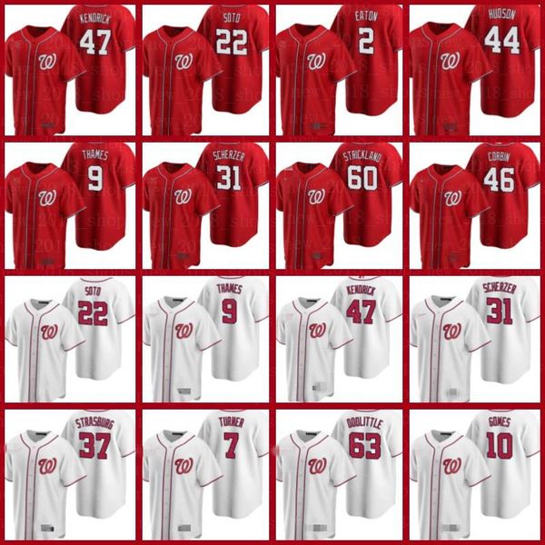 

washington nationals jersey 22 juan soto 31 max scherzer baseball trea turner stephen strasburg josh bell starlin castro carter kieboom, Blue;black