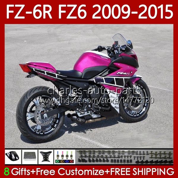 Rose White Body Body Kit для Yamaha FZ6N FZ6 FZ 6R 6N 6 R N 600 09-15 CUDLEWORK 103NO.58 FZ-6R FZ600 FZ6R 09 10 11 12 13 14 15 FZ-6N 2009 2010 2011 2011 201 201 2013 2014 2015 OEM FACKING