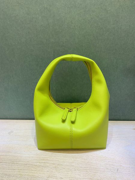 

New Korean Dongdaemun Bucks Leather Compact Mini Cowhide Tote