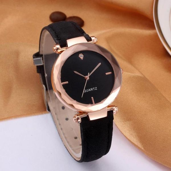 

wristwatches 2021 fashion women ladies leather casual sport daily watch luxury analog quartz crystal wristwatch bayan saat f80, Slivery;brown