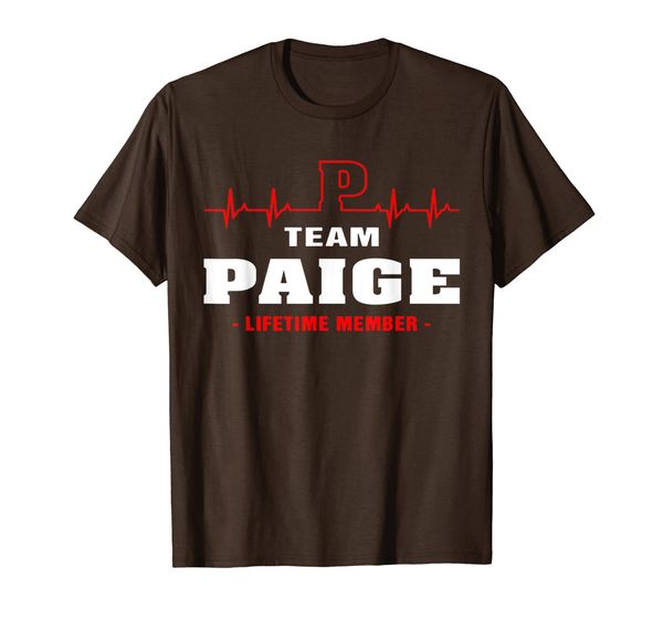 

Team Paige lifetime member shirt surname, last name gift T-Shirt, Mainly pictures