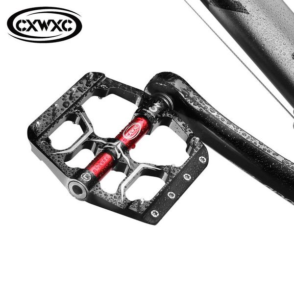 

bike pedals cxwxc flat bicycle mtb road 3 sealed bearings mountain cycling wide platform pedales bicicleta accessories