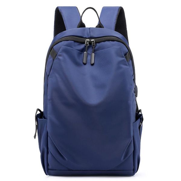 

backpack male usb charging large capacity computer bag waterproof travel casual student