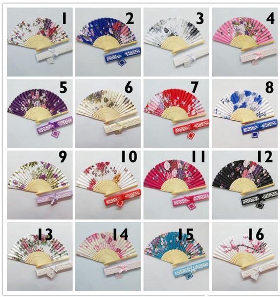 

personalized silk fan wedding favor,ladies folding hand fan bamboo,custom engagement birthday party keepsake with gift box
