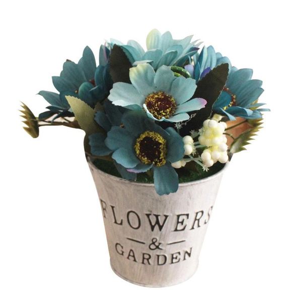 

decorative flowers & wreaths artificial plant sunflower home decor fashion plastic beautiful ornament simulated potted plants gardening