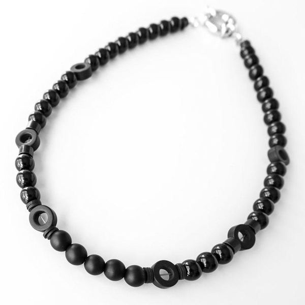 

chokers men's beaded necklace - choker jewelry, Golden;silver