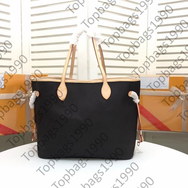 

cowhide leather shopping bag tote shoulder bags women totes genuine all colors m41177