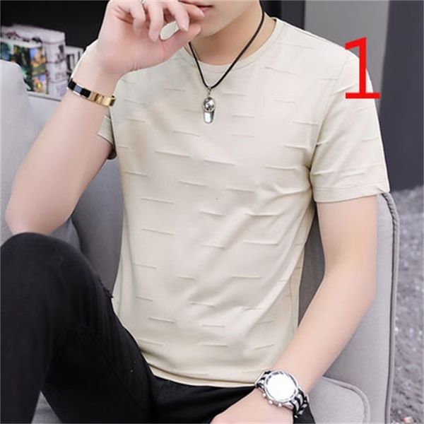 

summer 2021 new trend of young people on the ice silk body shirt slim tide brand clothes h19e, White;black