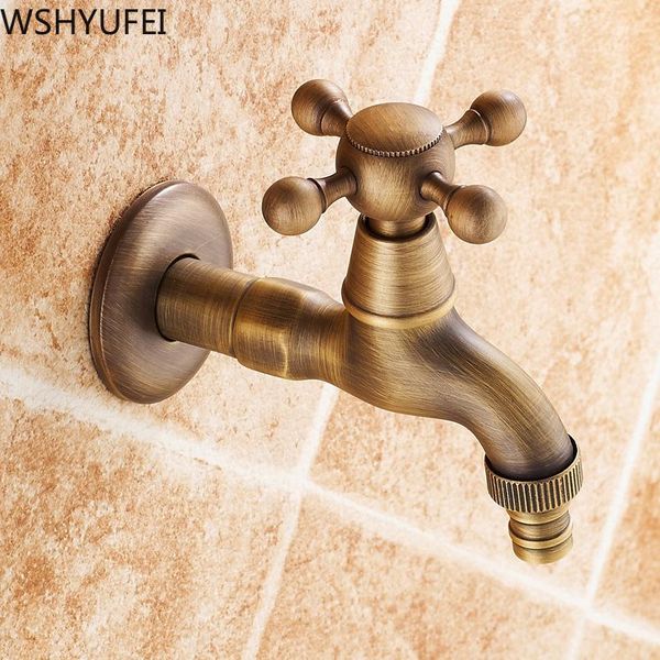 

bathroom sink faucets modern simple hardware accessories classical copper washing machine faucet antique 4 points