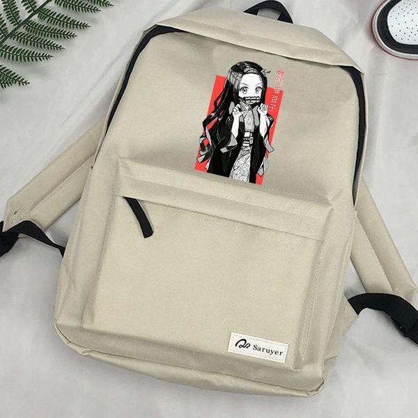 

backpack demon slayer nezuko bags school lap2021 women schoudertassen plecaki